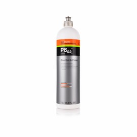 KOCHCHEMIE P6.02 One Cut & Finish - High-Gloss Polishing Compound with Sealant; Remove Scratches and Grindings from Grit Size P2000 and Above with Simultaneous Sealing Effect (1 Liter)