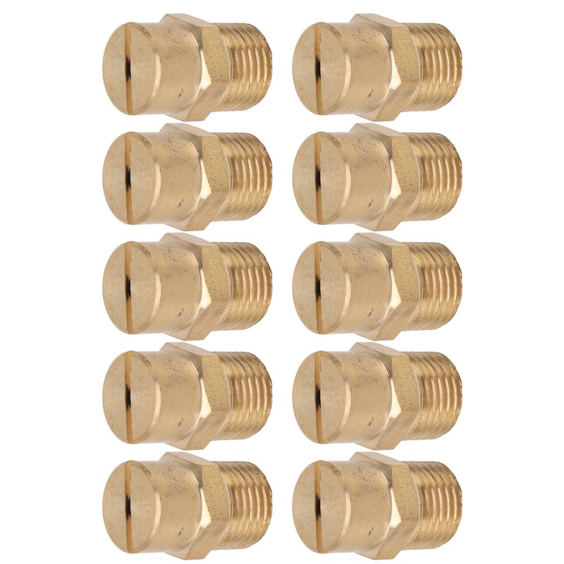 10PCS Directional Slot Nozzle Brass Cooling Misting Rustproof Heat Resistant