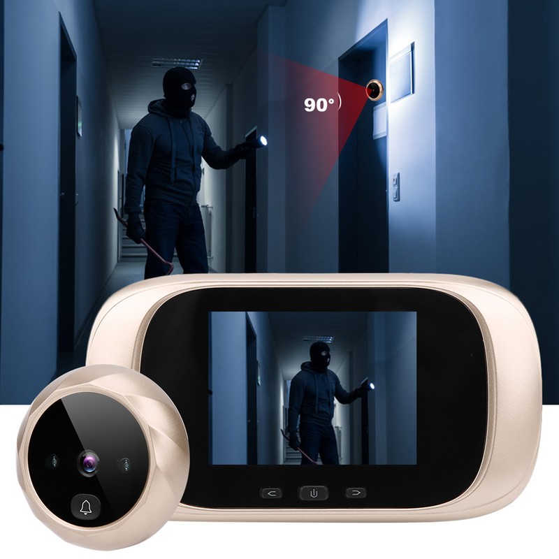 2.8in TFT LCD Visual Door Viewer IR Night Vision Cyclic