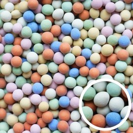 CARURBODY 12LBS Ceramsite Clay Pebbles for Orchid - Mini Leca Clay Pebble for Plants Drainage - Perfect Ceramsite Balls as A Soil Topper for Indoor Plants, Cacti Succulents Bonsai.