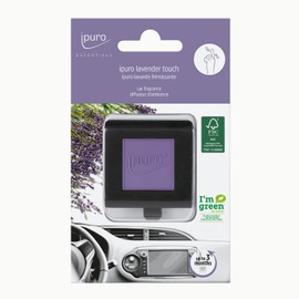 ipuro - Refreshing ipuro Lavender Touch Car Fragrance - Subtle Car Air Freshener with Contemplative Lavender Notes - Car Air Freshener for a Puristic Fragrance Experience up to 3 Months