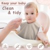 Hercicy Full Coverage Pullover Toddler Baby Bibs Terry Cloth Bibs