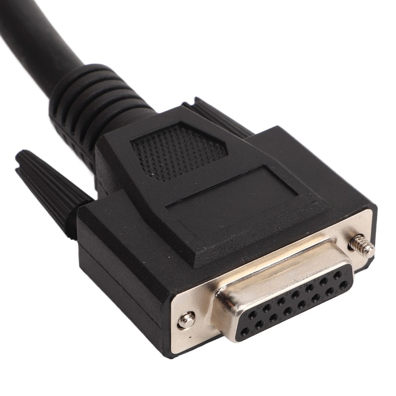 Car Diagnostic Cables Flexible Stable Connection OBD2 Adapter Cable Replacement