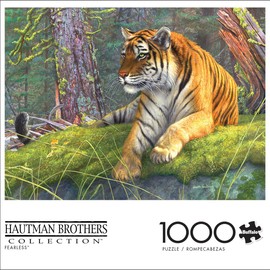 Buffalo Games - Jim Hautman - Fearless - 1000 Piece Jigsaw Puzzle for Adults Challenging Puzzle Perfect for Game Nights - Finished Puzzle Size is 26.75 x 19.75