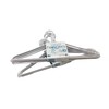 20 PC Vinyl Coated Heavy Duty Wire Cloth Hanger Plastic