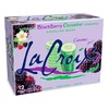 La Croix Sparkling Water, Blackberry Cucumber, 12-Pack Zero Sugar, Zero