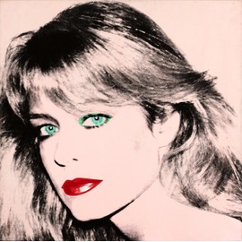 Gifts Delight Laminated 24x24 Poster: Andy Warhol - Interactives Farrah Fawcett Warhol Painting
