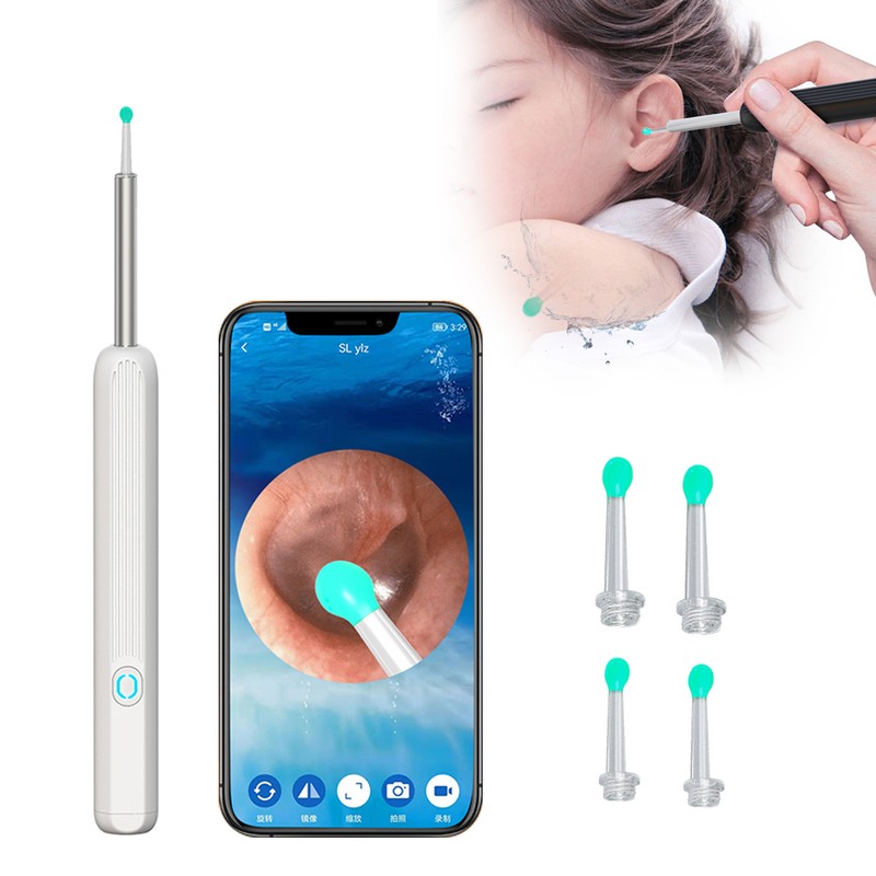 Rechargeable Ear Cleaner Wireless Visual Ear Wax Remover Ear Picking