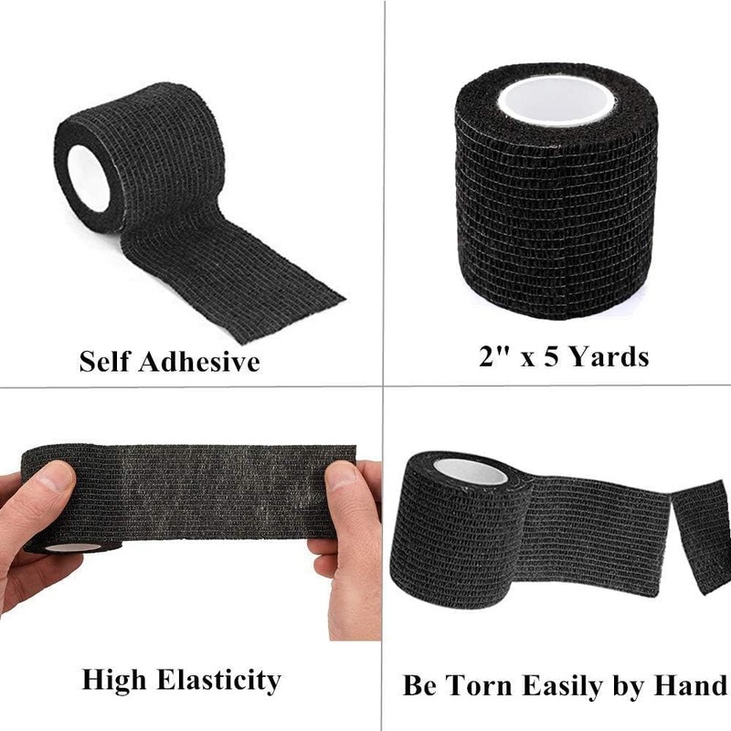 TATVIDA Tattoo Gun Wrap - 6 Pcs 2" x 5