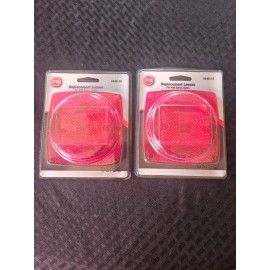 Peterson V440-15 Red Replacement Lens Clearance Marker 4.5" x 4.75" F/S