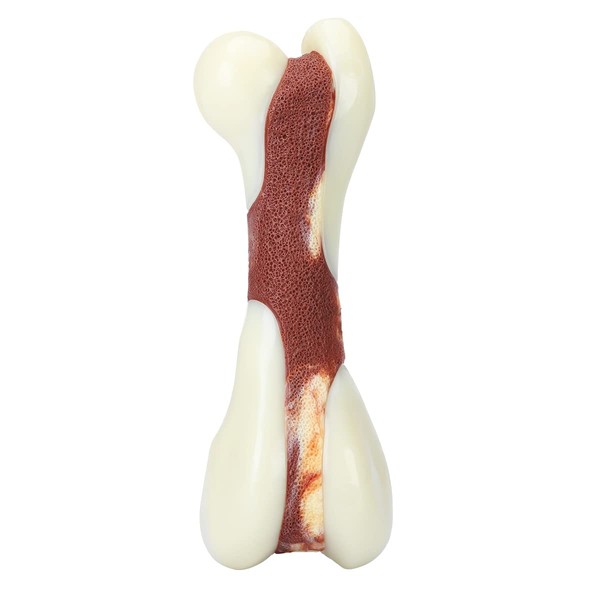 Tikaton Indestructible Dog Chew Toys for Aggressive Chewers, Beef Flavor