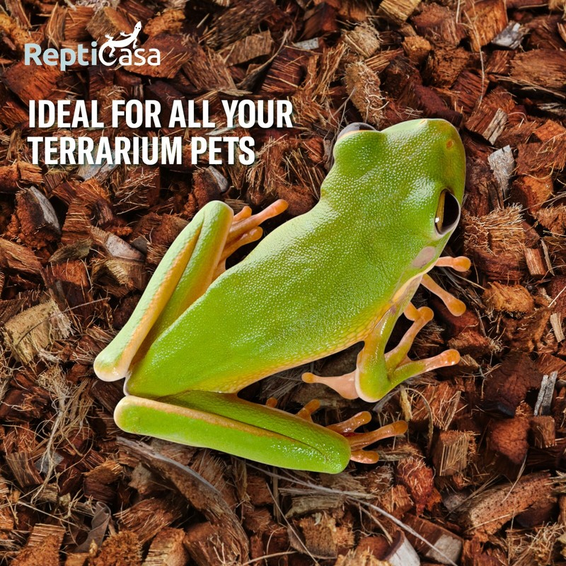 Repti Casa Organic Coconut Chips Expandable Substrate Block for Reptiles