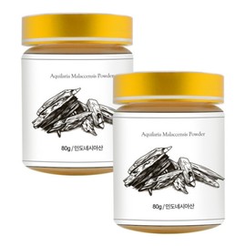 Chamduri agarwood powder 160g (80g x 2) (from Indonesia) / 참두리 침향 분말 가루 160g(80g x 2) (인도네시아산)
