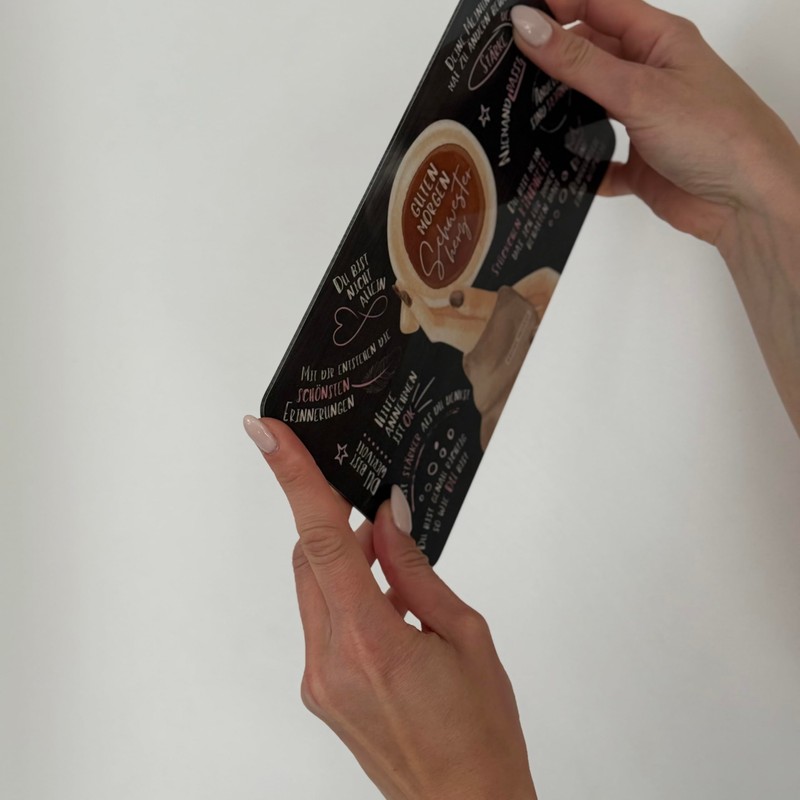 Gift for sister: breakfast board "Guten Morgen Schwesterherz", gift for