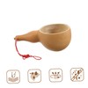 Healeved Natural Gourd Scoop Water Dipper for Bathroom Gourd Shaped