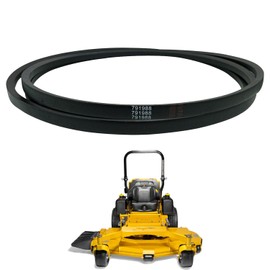 RTPOWER 791988 Deck Belt for Hustler Raptor 52 Inch Decks 931899 932004US 933077 934414 934513US 934794 934802 934893 935759 936492 936500 937771 937862 Raptor Limited/Aramid Cord / 140.75 inches