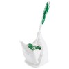 Libman 1196, 2-Pack Bowl Brush and Caddy, White/Green