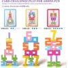 Wisbook 20PCS Wooden Number Building Blocks, Montessori Toys Math Learning