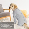 Yeapeeto Dog Onesie Surgery Recovery Suit for Large Medium Bodysuit