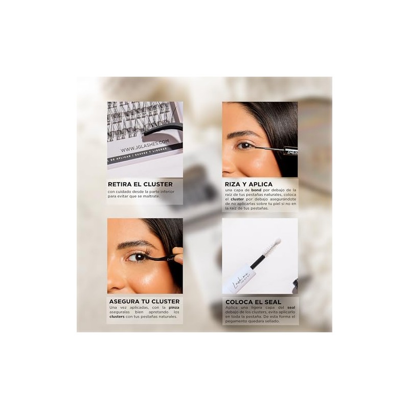 JGLashes - Lash me The DIY kit. Kit de extensiones