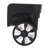 Pack of 2 Suitcase Wheels Replacement Wheels, 360 Degree Suitcase