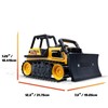 Tonka Steel Classics - Bulldozer - Made with Steel &