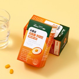 Inner wrap [Celltrion Inner Lab] Water-soluble liposomal curcumin quercetin gold 30 tablets, 2 boxes / [셀트리온 이너랩] 수용성 리포좀 커큐민 퀘르세틴 골드 30정 2박스