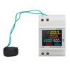 Single Phase Energy Meter Rail Frequency Power Factor Meters Multifunctional