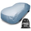 iCarCover 100-Layer Car Cover Waterproof All Weather, Premium Quality Car