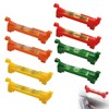 8 Pcs String Line Level Post, 2.95inch Small Bubble Level