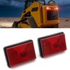 WanQiAuto Rear Tail Light Assembly Fit for Caterpillar Skid Steer
