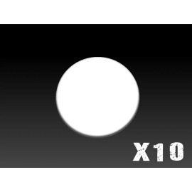 Unbranded 50mm Magnetic Round Base (x10)