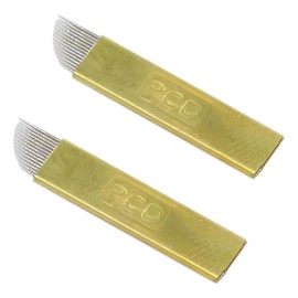 50 Navajas Microblading Pcd 12pin 0.18mm Excelente Calidad