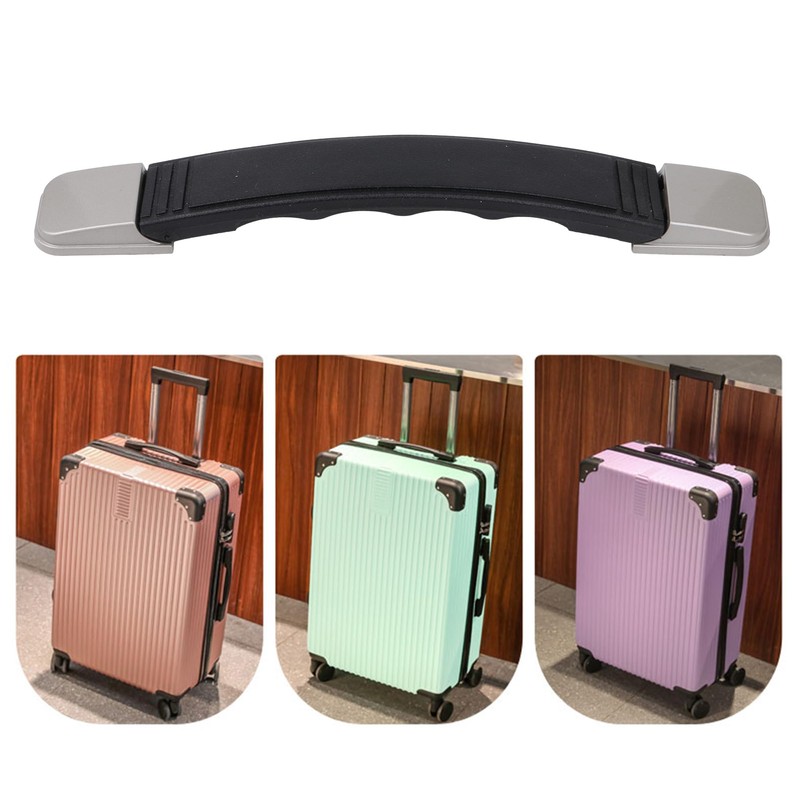 Mxfans Black Strap Flexible Handle with Bracket and Screws for