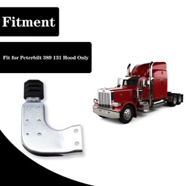 L11-6131 Hood Bracket Fit for Peterbilt 389 131 Hood Only, Replace MPB75131L L116131, Driver Left Side