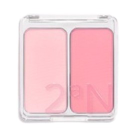 2AN Dual Soft Cheek Blusher Color 17 Bubble Heart BNS / 투에이엔 듀얼 보송 치크 블러셔 발색 17 버블 하트 BNS