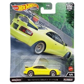 Hot Wheels - '95 Toyota Celica GT-Four - Car Culture - Mountain Drifters 5/5 - HCJ82 - Premium Card - Metal/Metal - Real Riders - Mattel 2022 - 1:64