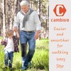 CAMBIVO Knee Support Men/Women 2 Pack, Knee Brace Compression Knee