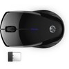 HP Wireless Mouse 220 Silent, Ambidextrous, RF Wireless, Black