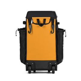 Boombah DEFCON Superpack Rolling Bat Bag Black/Gold/Black