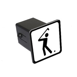 GRAPHICS & MORE Golf Golfing Golfer Sign Symbol Tow Trailer Hitch Cover Plug Insert 2"