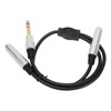 6.35mm to Dual 6.35mm Y Splitter Cable Professional 1/4 Inch