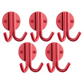 SOTECH ELEN Coat Hooks 65 x 78 x 33 mm Steel Red Pack of 5
