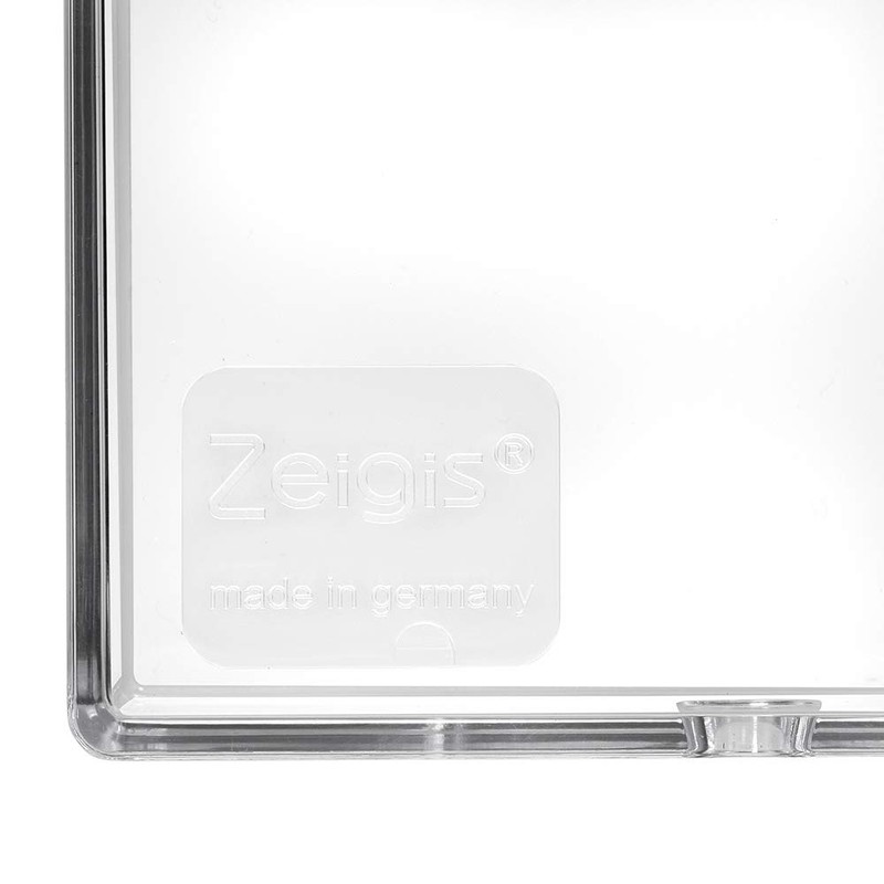 DIN A5 wall brochure holder with drill holes, brochure holder,