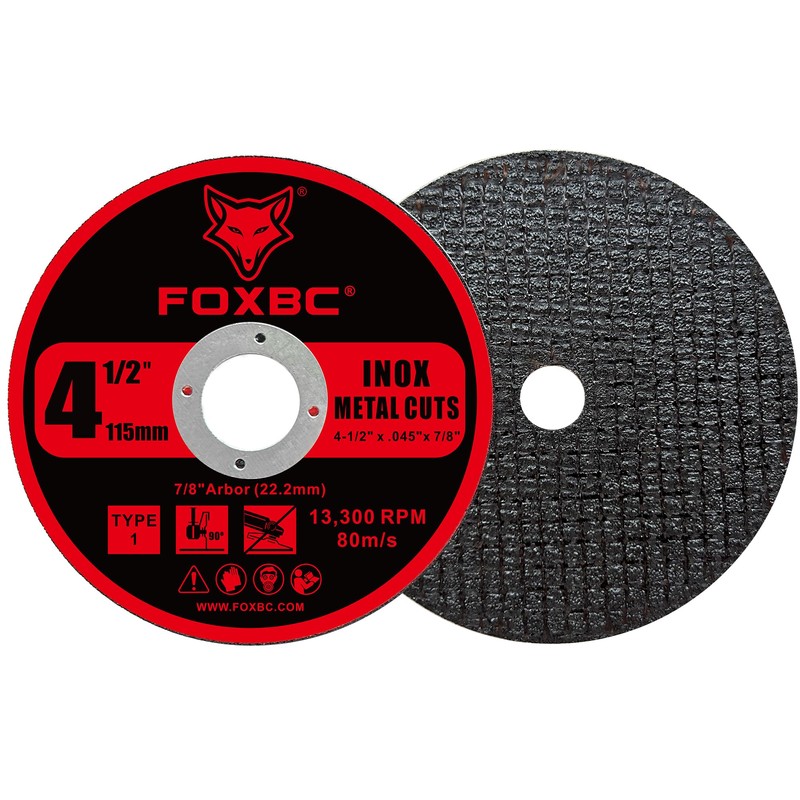 FOXBC 4-1/2 Inch Cut Off Wheel Discs for Angle Grinder,