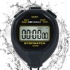 MOSTRUST Digital Waterproof Stopwatch, No Bells, No Clock, Simple Basic