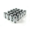 EZAccessory 32 Chrome Lug Nuts Bulge Acorn 1/2" Thread Size