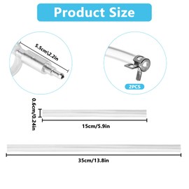 XiangJunly Car Motorcycle Brake Bleeding Kit, Universal Brake Bleeder Clutch Bleeding Hose with One Way Valve Hydraulic Bleeder Tube Tool Kit for Car Motorbike Motorcycle