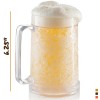 LUXAIL FREEZER MUGS, DOUBLE WALL INSULATED GEL, PLASTIC, PINT, FOR