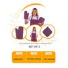 OceanSSH Kitchen Apron and Oven Mitt Set-3 pcs; Adjustable Cooking